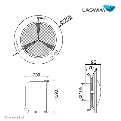 Laswim China Wholesale Factory Prices Underwater Pool Lights LED Pool RGB Lights Led Pool Lights Replacement