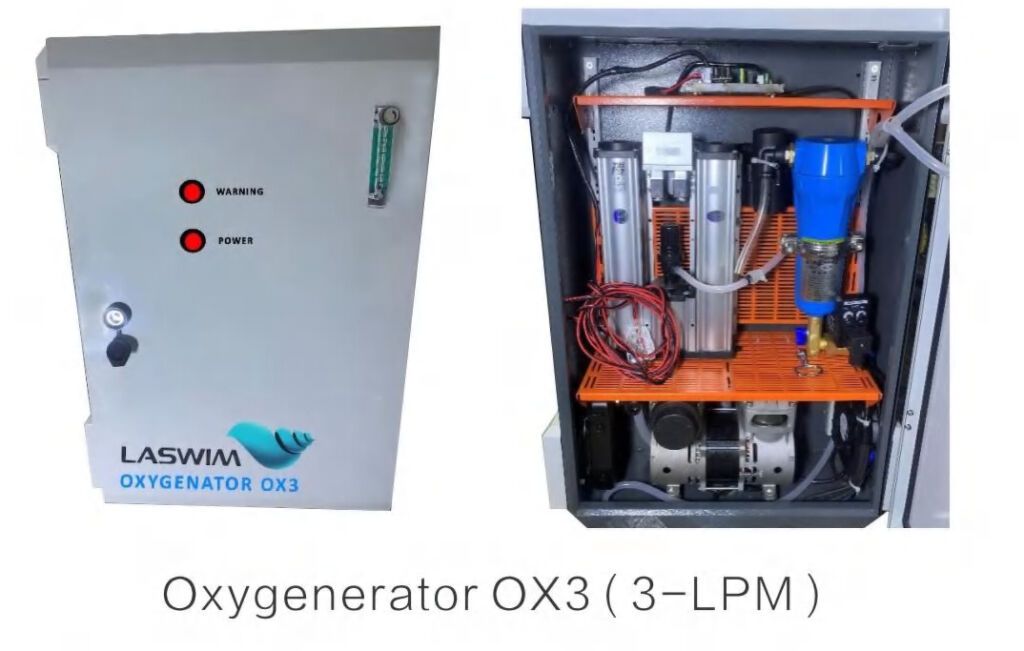 Laswim Factory Price Wholesale High-Efficiency Oxygen Generator For Aquaculture Water Supply Systems