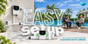 Introducing LASWIM CQ2: A New Generation of Smart Salt Chlorination for Swimming Pools